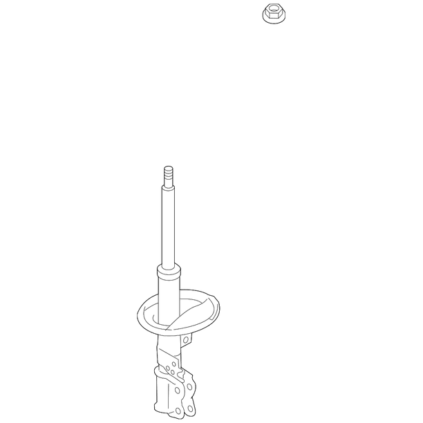 Toyota 48540-A9370 Suspension Strut Assembly Toyota 48540-A9370 Suspension Strut Assembly